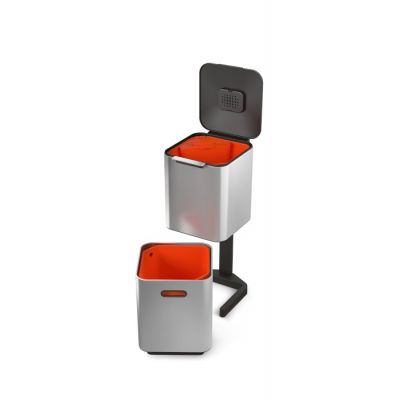 Joseph Joseph Intelligent Waste Totem Compact sortownik na odpady 40 l stal 30063