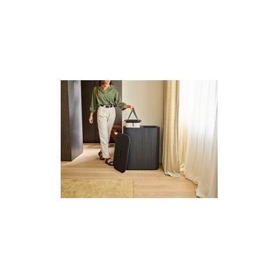 Joseph Joseph Tota Twin Luxe kosz na bieliznę i pranie 90 l bambus czarny 5000005