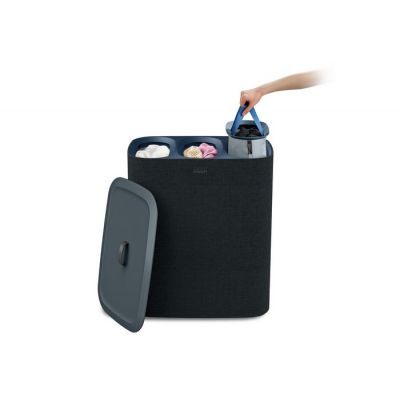 Joseph Joseph Tota Trio kosz na bieliznę i pranie 90 l czarny 50025