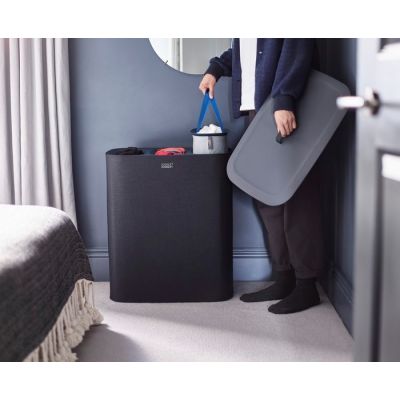 Joseph Joseph Tota Trio kosz na bieliznę i pranie 90 l czarny 50025