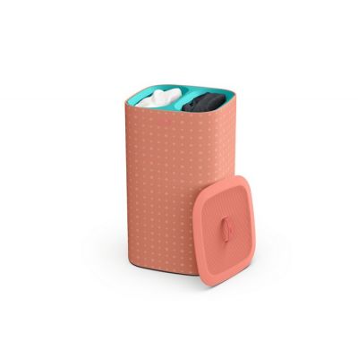 Joseph Joseph Tota kosz na bieliznę i pranie 60 l podwójny koral 50026