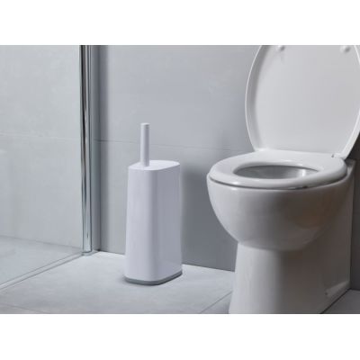 Joseph Joseph Flex szczotka toaletowa z przestrzenią stal/biały 70537
