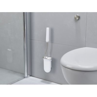Joseph Joseph Flex Steel szczotka toaletowa biały/srebrny 70528