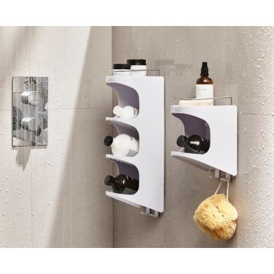 Joseph Joseph Capsule pojemnik łazienkowy pod prysznic biały 70563