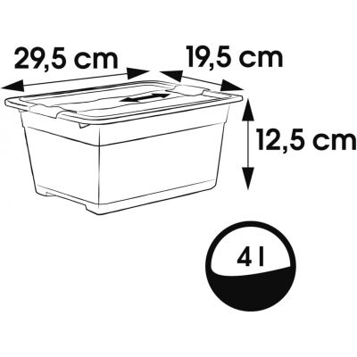 Keeeper Cristallbox Cornelia pojemnik na zabawki 1094000100000