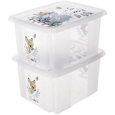 Keeeper Karolina pojemnik do przechowywania 15 l Bambi transparent 1223600126600