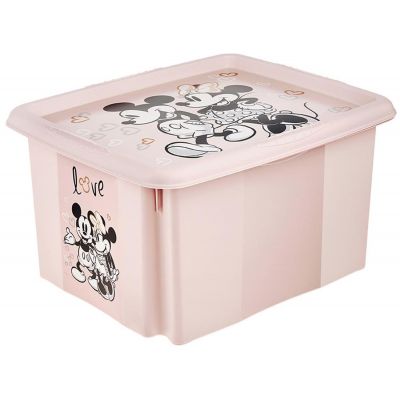 Keeeper Karolina pojemnik do przechowywania 24 l Minnie różowy 1223758124700