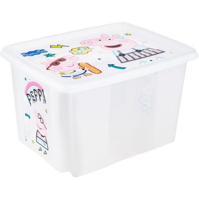 Keeeper Karolina pojemnik do przechowywania 30 l Peppa transparent 1223800119400