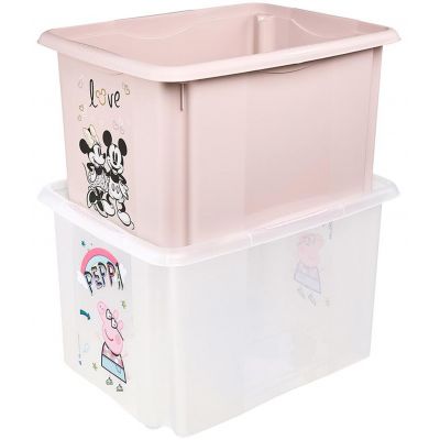 Keeeper Karolina pojemnik do przechowywania 30 l Peppa transparent 1223800119400