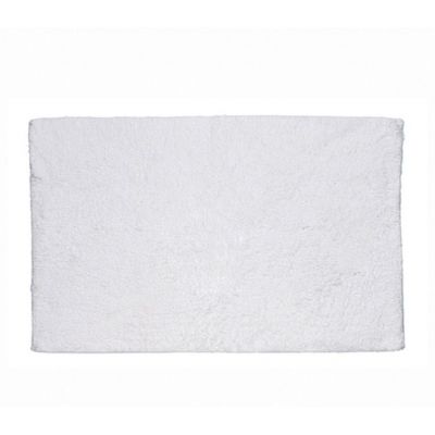 Kela Ladessa Uni dywanik łazienkowy 65x55 cm bawełna biały 20430