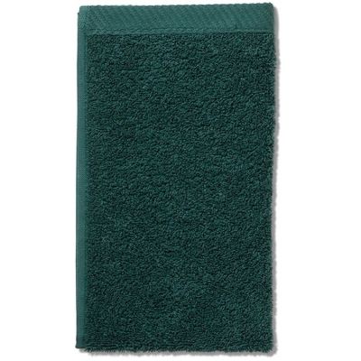 Kela Ladessa ręcznik łazienkowy 30x50 cm bawełna ciemnozielony 23273
