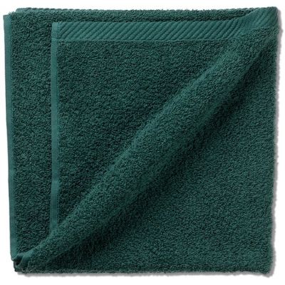 Kela Ladessa ręcznik łazienkowy 50x100 cm bawełna ciemnozielony 23274