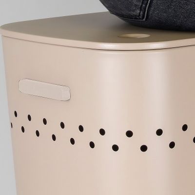 Kela Malaga kosz na bieliznę i pranie 60 l beżowy KE-23968