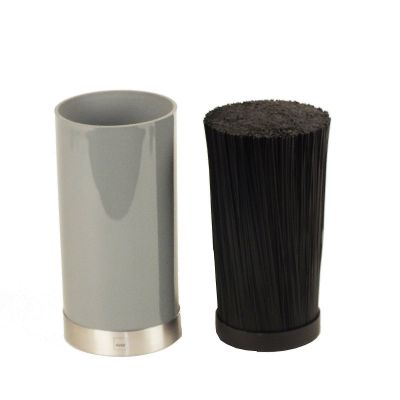 Kela Acida zestaw noży 5 szt w stojaku szary KE-11288