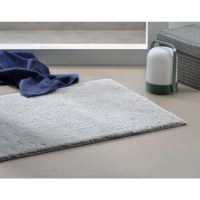 Kela Maja dywanik łazienkowy 65x55 cm prostokątny szary KE-23530