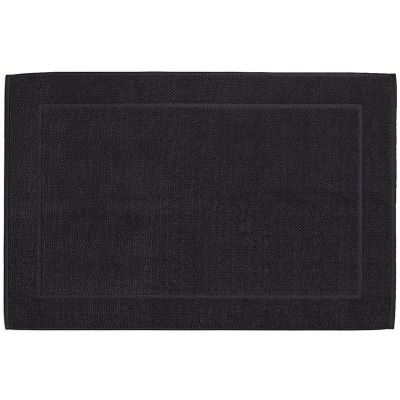 Kela Lavinia dywanik łazienkowy 100x60 cm prostokątny czarny KE-23913