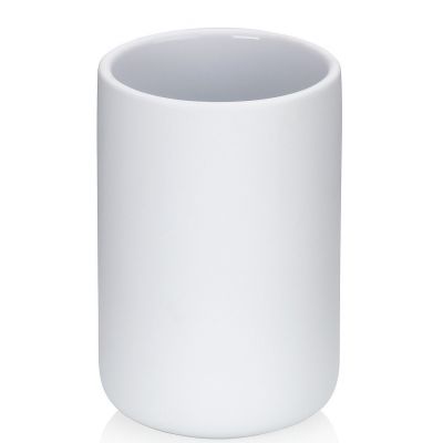 Kela Sana kubek na szczoteczki biały KE-23946