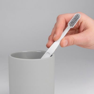 Kela Sana kubek na szczoteczki szary KE-23954