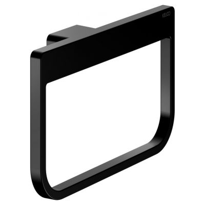 Keuco Aveno wieszak na ręcznik obręcz czarny mat 14621370000