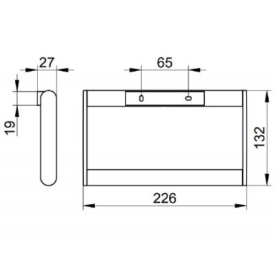 Keuco Plan uchwyt na ręczniki czarny mat 14921370000