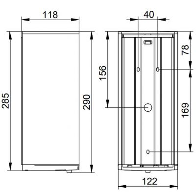 Keuco Plan dozownik do mydła 1000 ml stal 14986210037