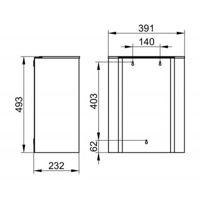 Keuco Plan kosz na śmieci 30 l stal 14988070000