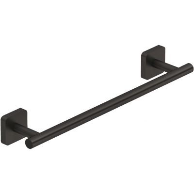 Kludi Vela S drążek na ręcznik 30 cm czarny szczotkowany 25962N2