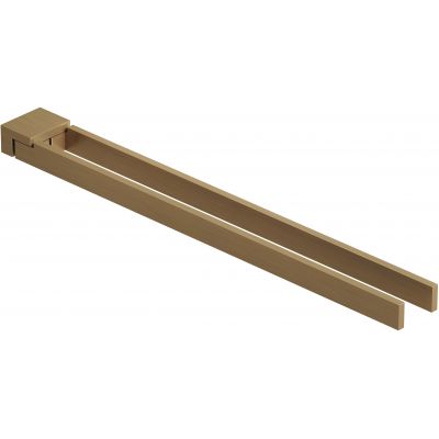 Kludi Vela C wieszak na ręcznik 43 cm brązowy szczotkowany 31977N1