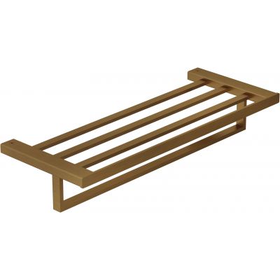 Kludi Vela C wieszak na ręcznik 60 cm z półką brązowy szczotkowany 31989N1