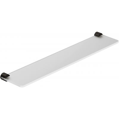 Kludi Vela R półka 60 cm biały mat-czarny szczotkowany 58973N2