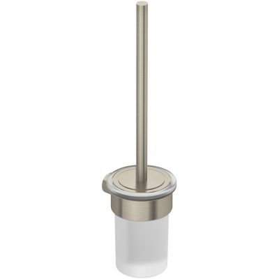 Kludi Vela R szczotka toaletowa z rączką ścienna nikiel szczotkowany 58974N5