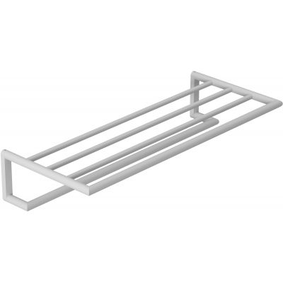 Kludi Vela R wieszak na ręcznik z półką 60 cm biały mat 5898953