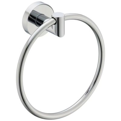 Kronenbach Radia wieszak na ręcznik 17 cm okrągły chrom 29.100.075.0005