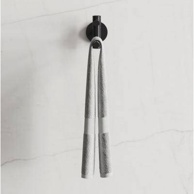 Kronenbach Lima 2.0 Black wieszak na ręcznik czarny mat 29.200.070.0005