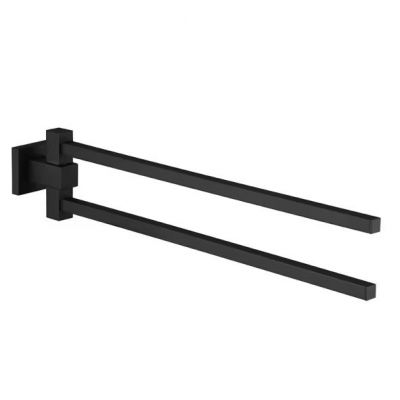 Kronenbach Quara 2.0 Black wieszak na ręcznik czarny mat 29.210.072.1904