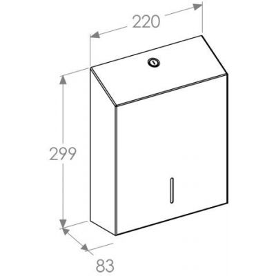 Merida Stella Maxi podajnik do ręczników papierowych ASM109