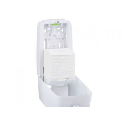 Merida Harmony pojemnik na papier toaletowy w listkach biały BHB401