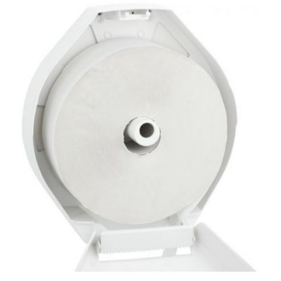 Merida Top Mega pojemnik na papier toaletowy biało-szary BTS001