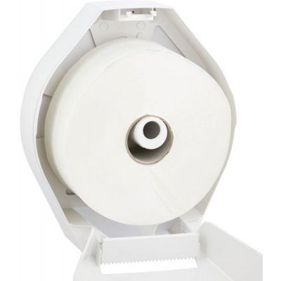 Merida Top Maxi pojemnik na papier toaletowy biały/szary BTS101