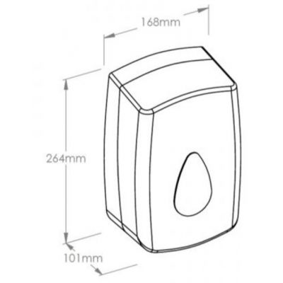 Merida Top Automatic dozownik do mydła w pianie elektroniczny automatyczny ścienny biały DTB501