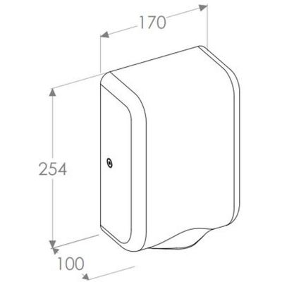 Merida Turbo Jet Slim suszarka do rąk EIC160