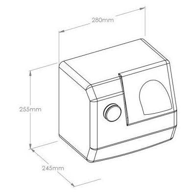 Merida suszarka do włosów basenowa chrom EIP585