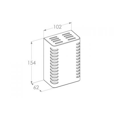 Merida V Solid Evolution obudowa odświeżacza powietrza GSM022