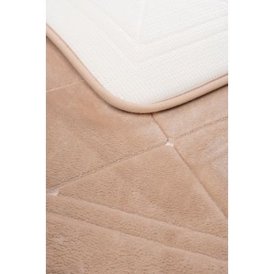 Multi-Decor Hamilton dywanik łazienkowy 76x50 cm prostokątny beżowy 508279