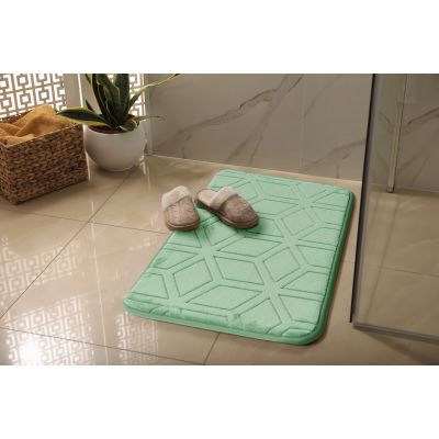 Multi-Decor Hamilton dywanik łazienkowy 80x50 cm prostokątny zielony 508287