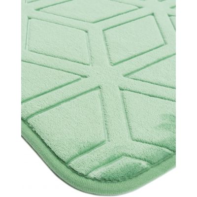 Multi-Decor Hamilton dywanik łazienkowy 80x50 cm prostokątny zielony 508287