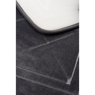 Multi-Decor Hamilton dywanik łazienkowy 76x50 cm prostokątny szary 508293