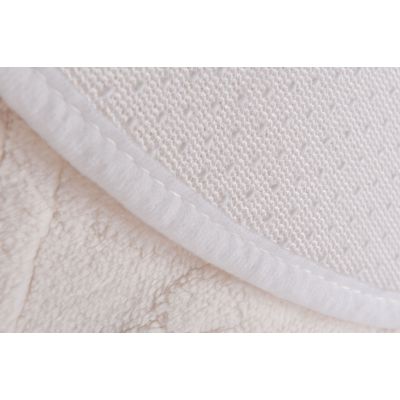 Multi-Decor New Style dywanik łazienkowy 67x67 cm okrągły biały 508337