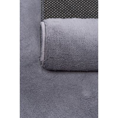 Multi-Decor Teddy dywanik łazienkowy 80x50 cm prostokątny szary 508346