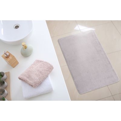 Multi-Decor Teddy dywanik łazienkowy 80x50 cm prostokątny szary 508347